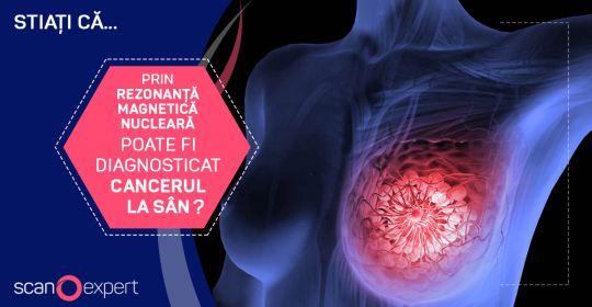 Stiați că … prin rezonanta magnetica nucleara poate fi diagnosticat cancerul la sân ?