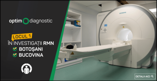 Centru de Imagistica Medicala Optim Diagnostic Botosani – RMN cu multiple funcţii de diagnostic!